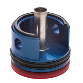 FPS SOFTAIR - Tête de cylindre V3 avec 2 joints GRANDES DIMENSIONS ROUGE